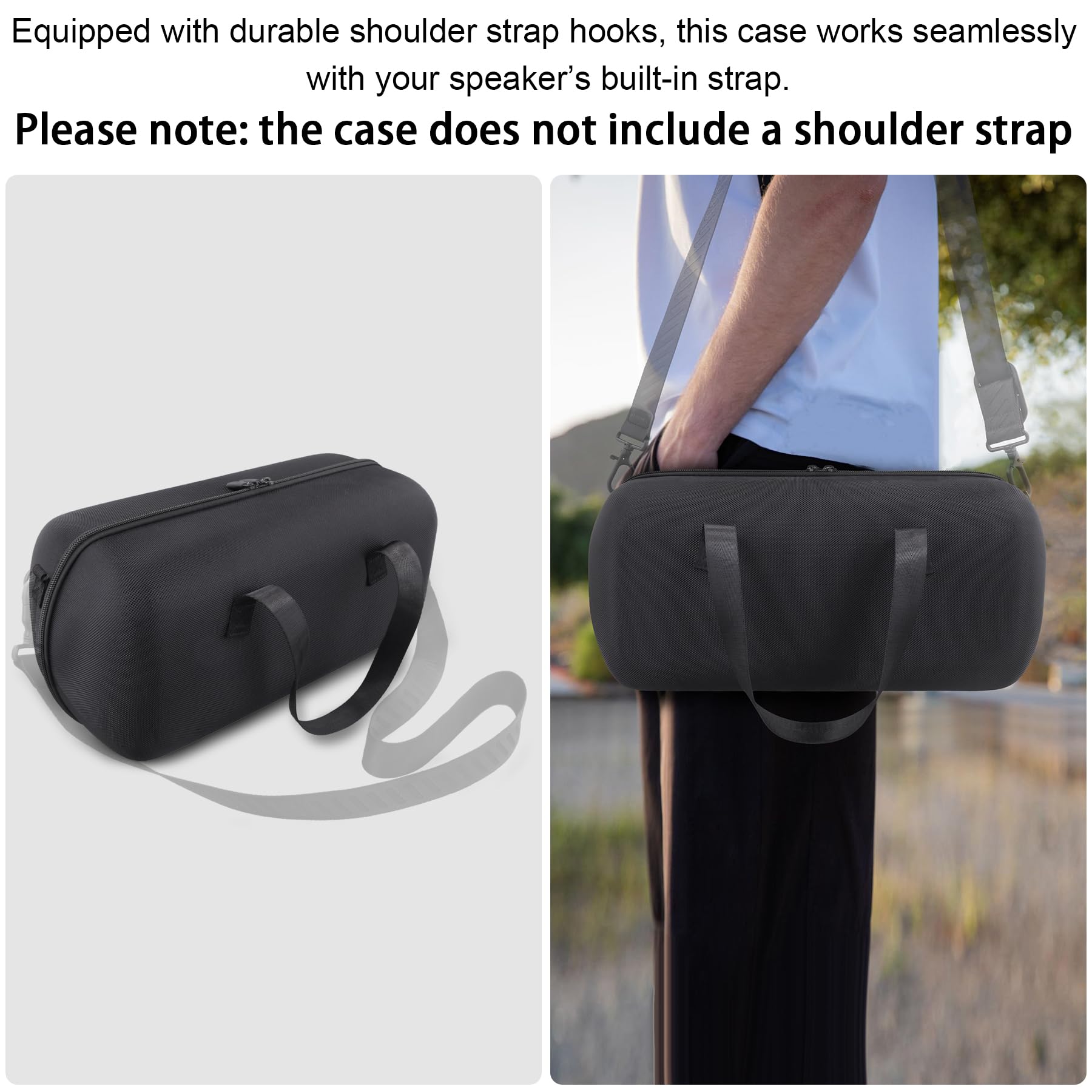 co2CREA Duro Viajar Caja Estuche Funda para JBL Xtreme 5 Altavoz Bluetooth portátil (Funda Solo)