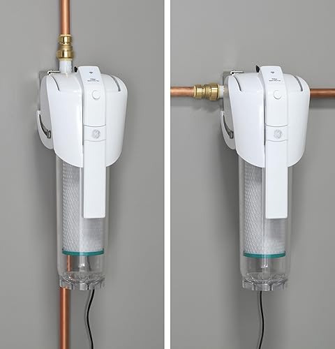 Miniatura 2 de GE Sistema de filtro de agua Smart Home  Sistema de filtración de agua prémium que reduce el plomo el óxido y más  Habilitado con WiFi  Kit de