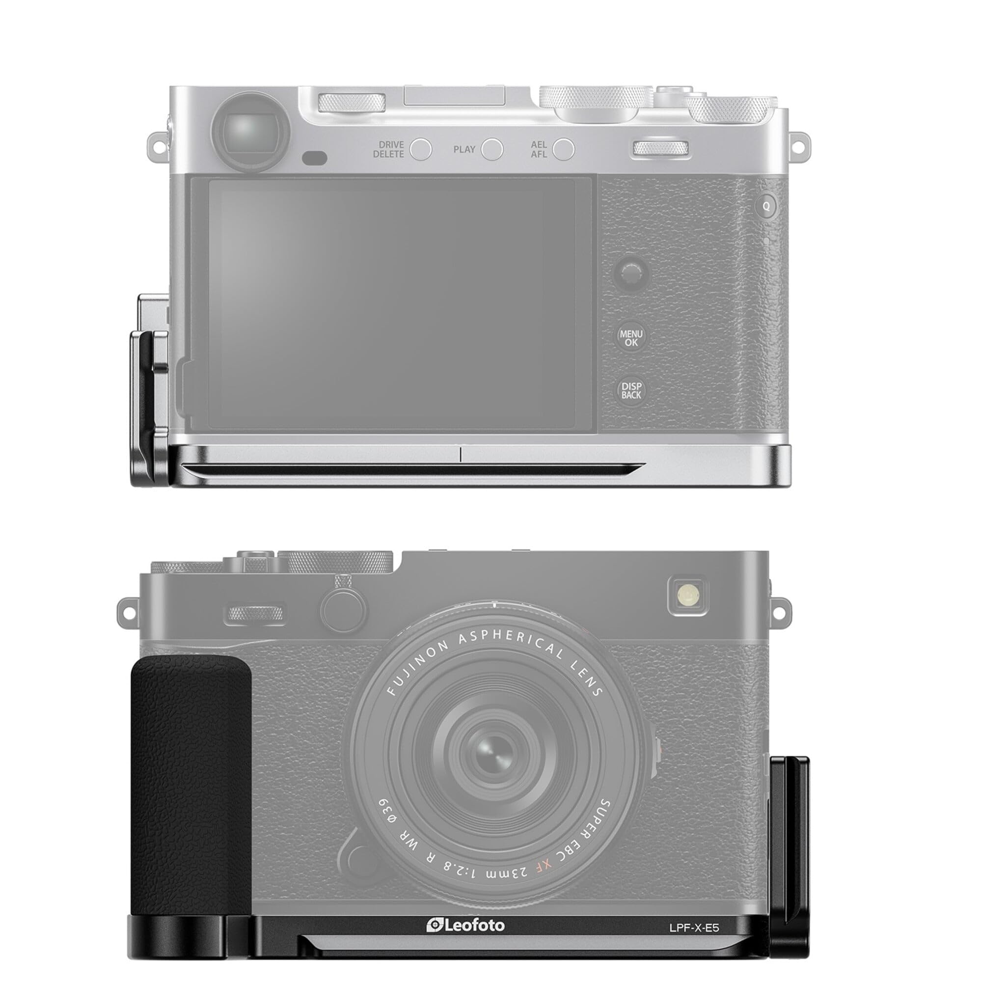 Leofoto L-Halterung LPF-X-E5 passend für Fujifilm X-E5 schwarz