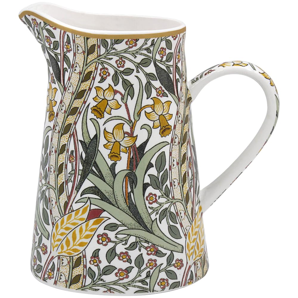The Leonardo Collection - Fine China Jug (William Morris' Daffodils)