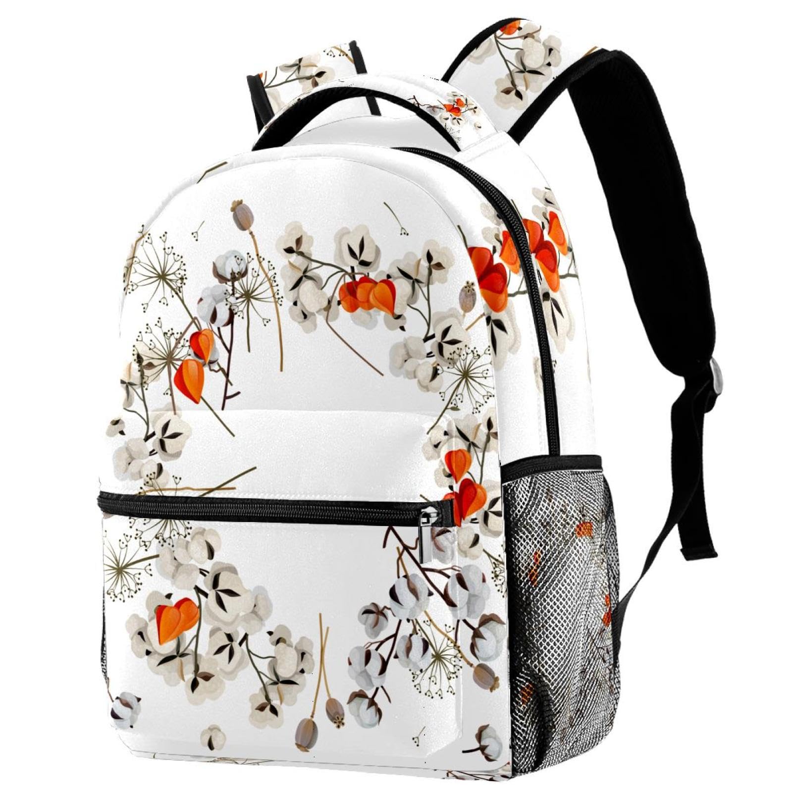 Sac à dos couronne de boules de coton au design multicolore unique