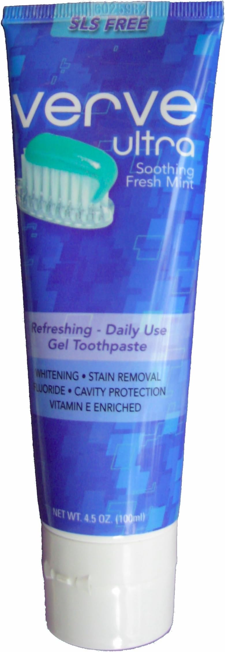 [Parallel import goods] Verve Ultra SLS-Free Toothpaste with Fluoride 4.5 oz. (Pack of 4)