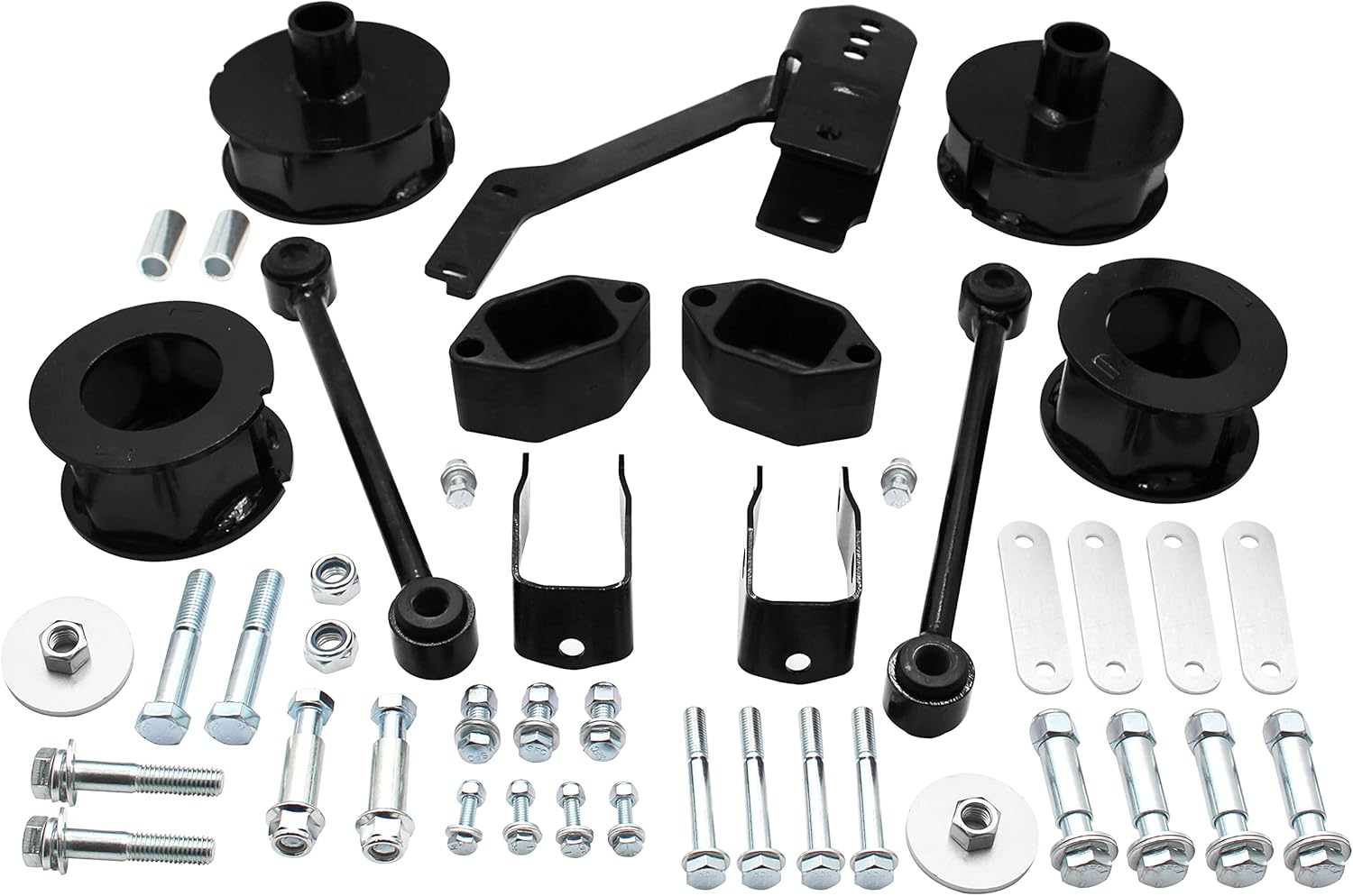 2.5" Series II Suspension Lift Kit replacement for Rough Country 635, Compatible with 07-18 Jeep Wrangler and Wrangler Unlimited JK