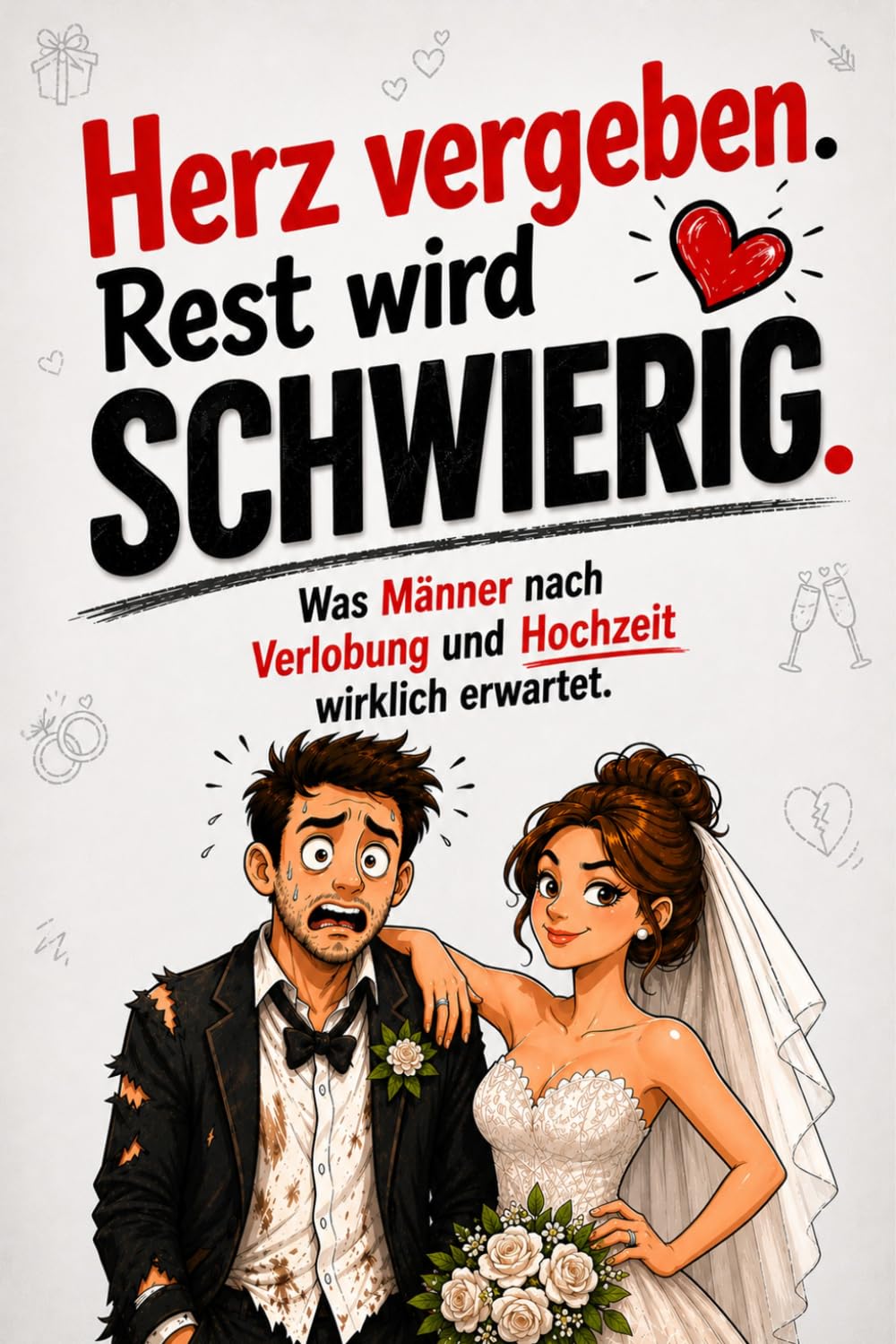 Herz vergeben. Rest wird SCHWIERIG - Was Männer nach Verlobung und Hochzeit wirklich erwartet.