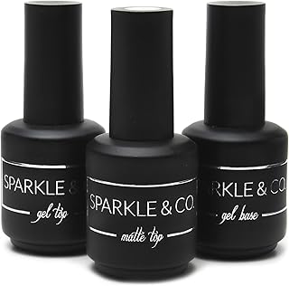 Gel Base, Gel Top & Matte Top 15ml Trio