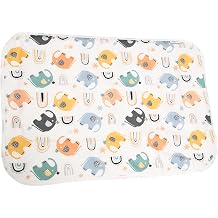 Baby Diaper Changing Pad, 21 5/8" x 31.5" Waterproof Changing Pad Liners - Reusable Soft and Absorbent Portable Changing MatElephant1PCS