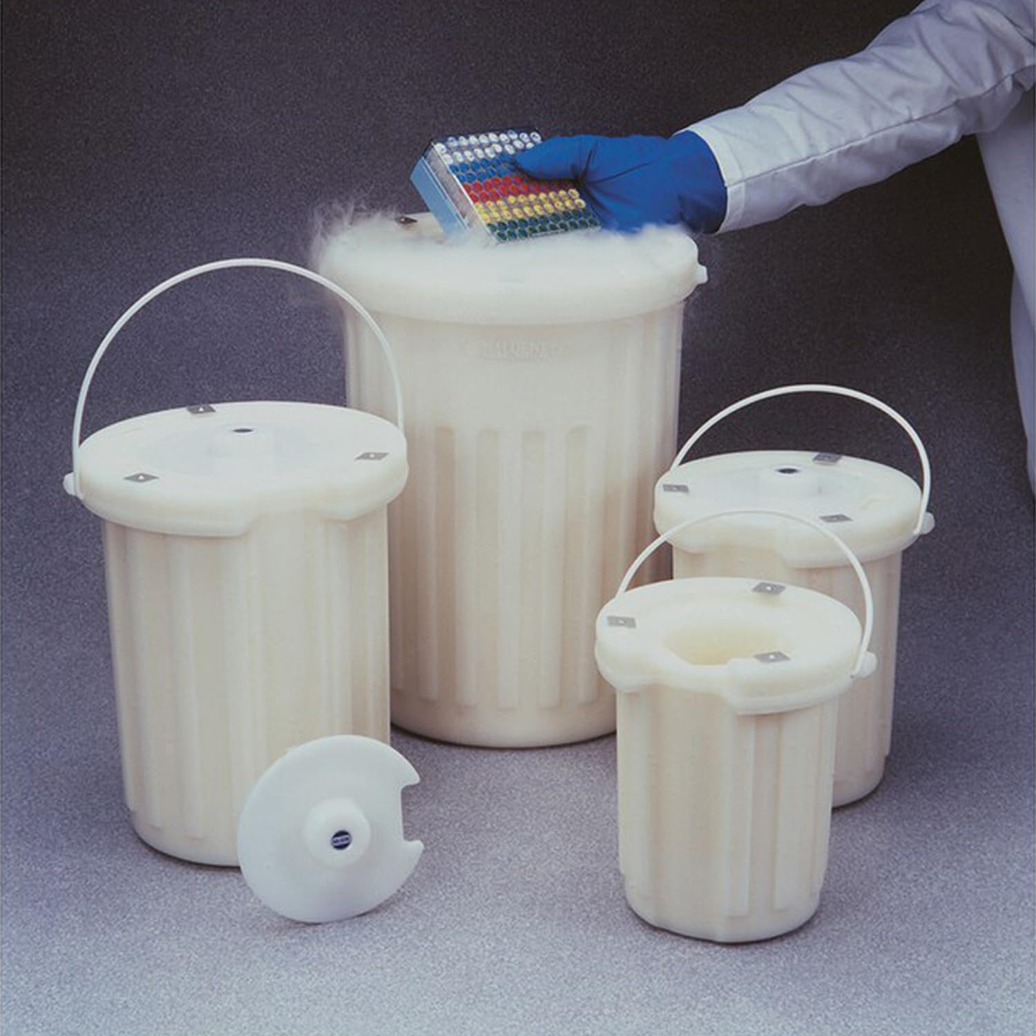 Nalgene® Dewar-Gefäß 4 l, Innen-Dchm. 14,6 cm, Höhe innen 28,7 cm