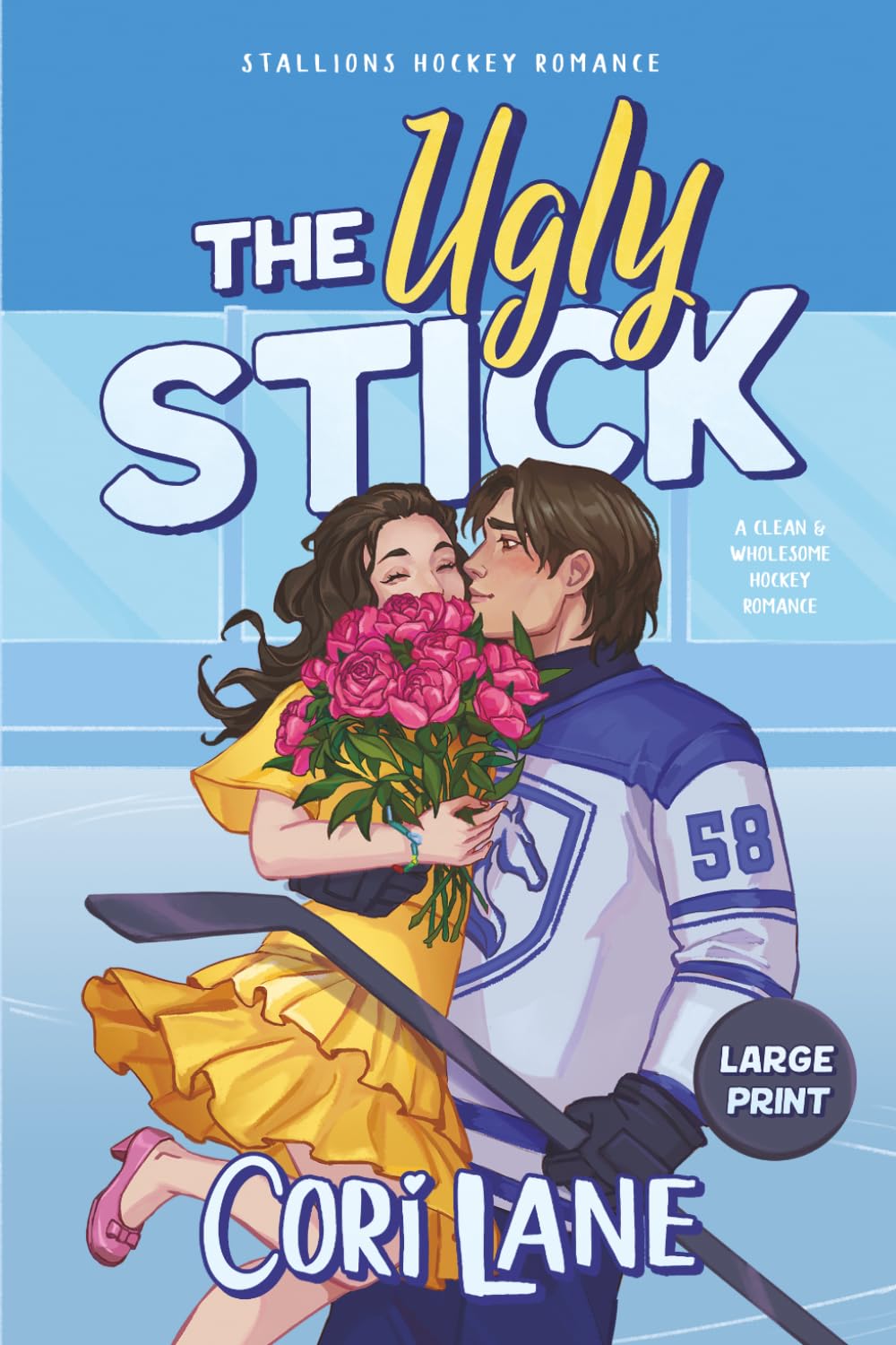 The Ugly Stick: A Clean & Wholesome Hockey Romance: 1 (Large Print Stallions Hockey Romance)