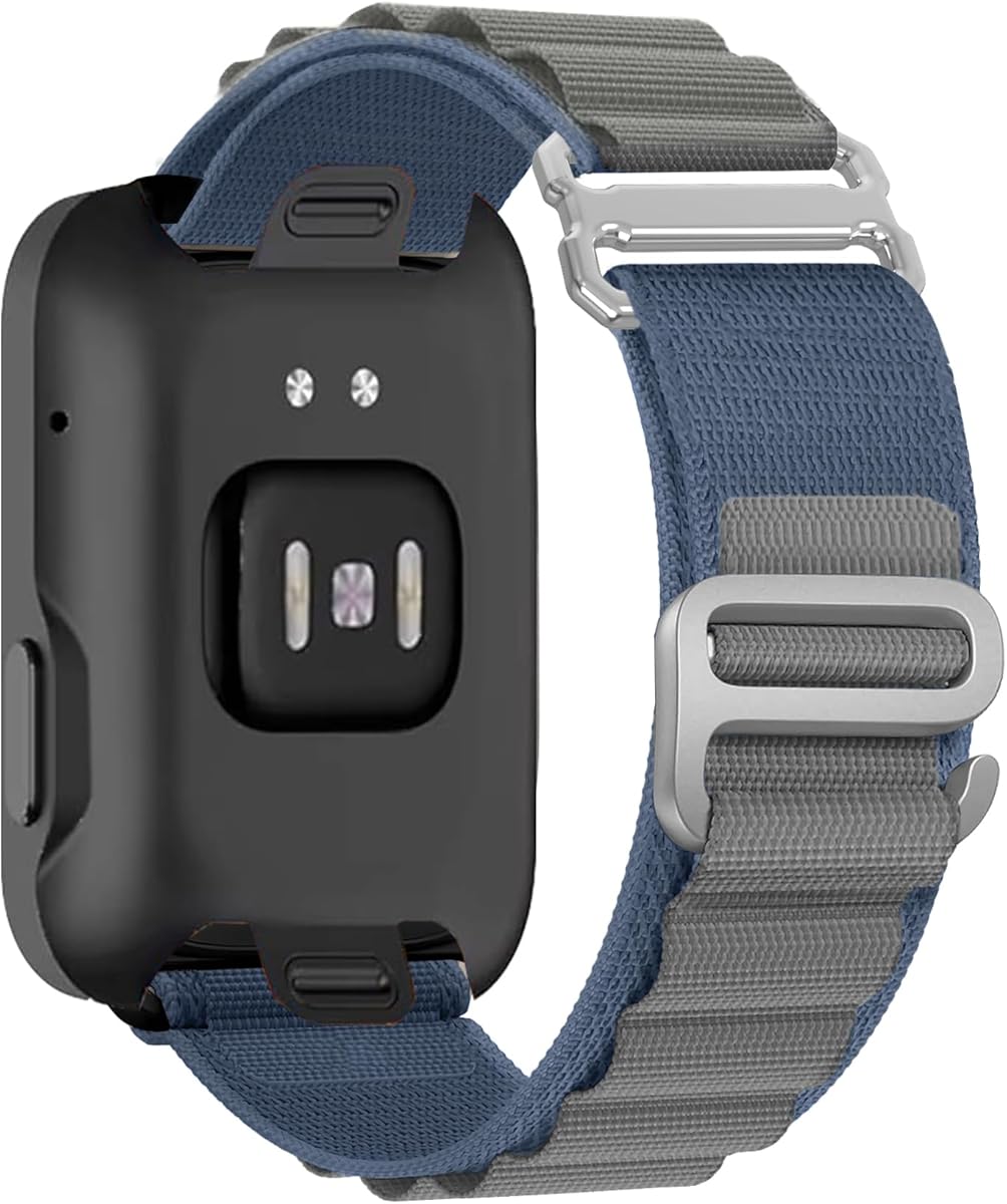 Alpine Loop Sport Band - Compatible with Apple Watch Ultra 2 / Ultra Band 49mm 46mm 45mm 44mm Men Women, Breathable Nylon Strap Adjustable with G-Hook Strap for iWatch Ultra SE Series 10/9/8/7/6/5/4