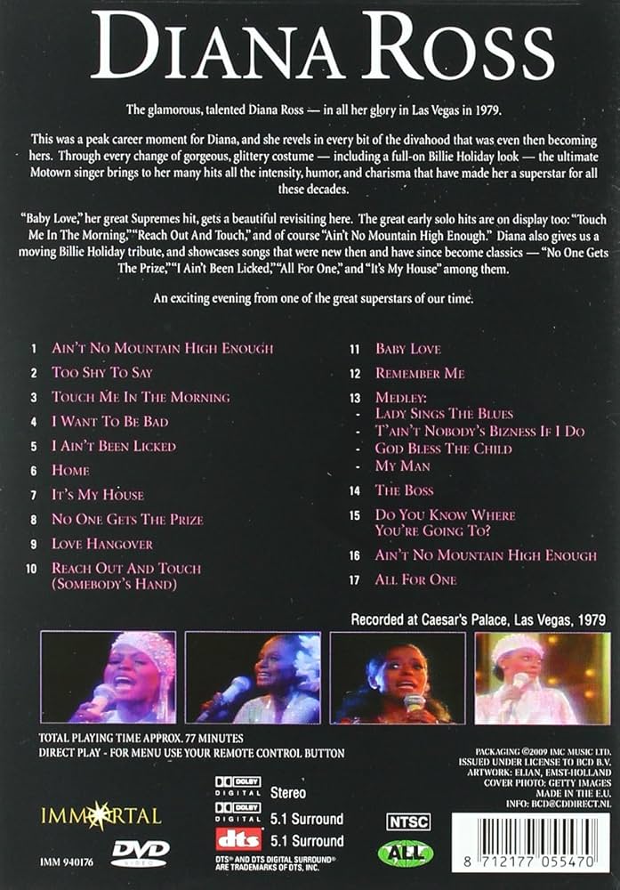 ライヴ・フロム・ラス・ヴェガス [DVD] Live from Las Vegas (DVD) for sale online | eBay