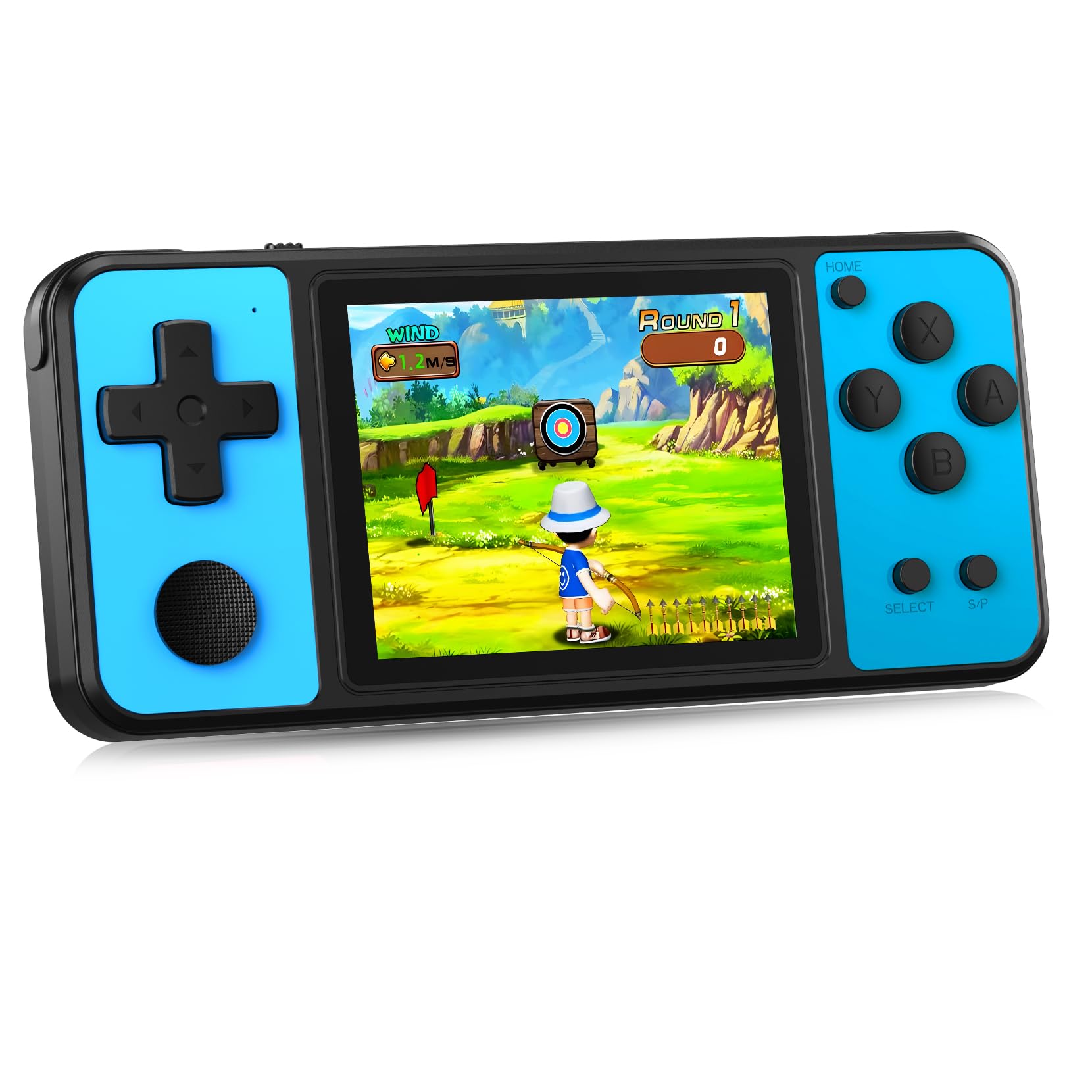 Beico 32 Bit Kids Handheld Games Preloaded 139 Video Games,Portable Electronic Toys with 3.0" IPS Screen Rechargeable Battery,Gaming System Birthday