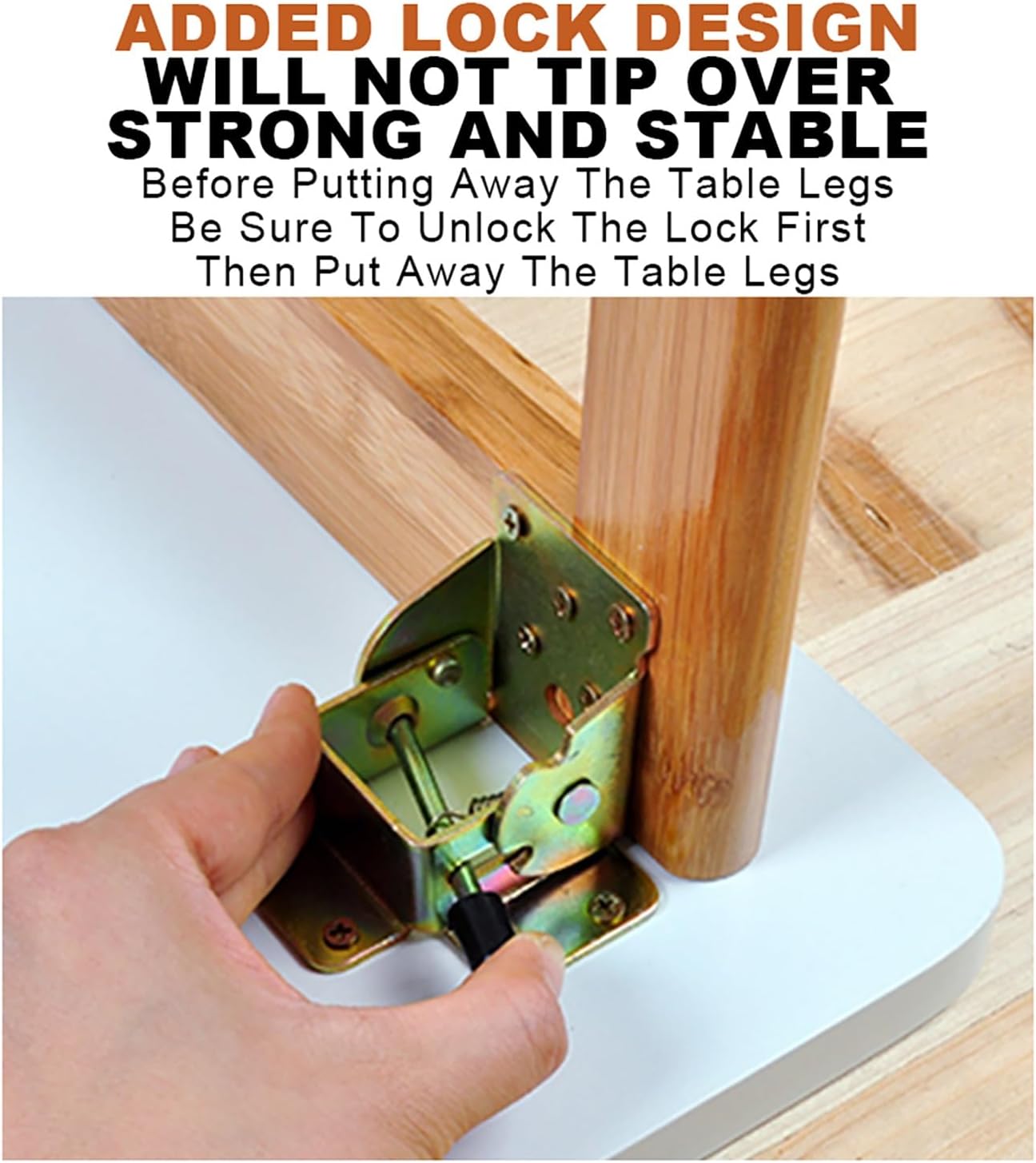 モダンな日本の折りたたみコーヒーテーブル - 低い長方形の木材