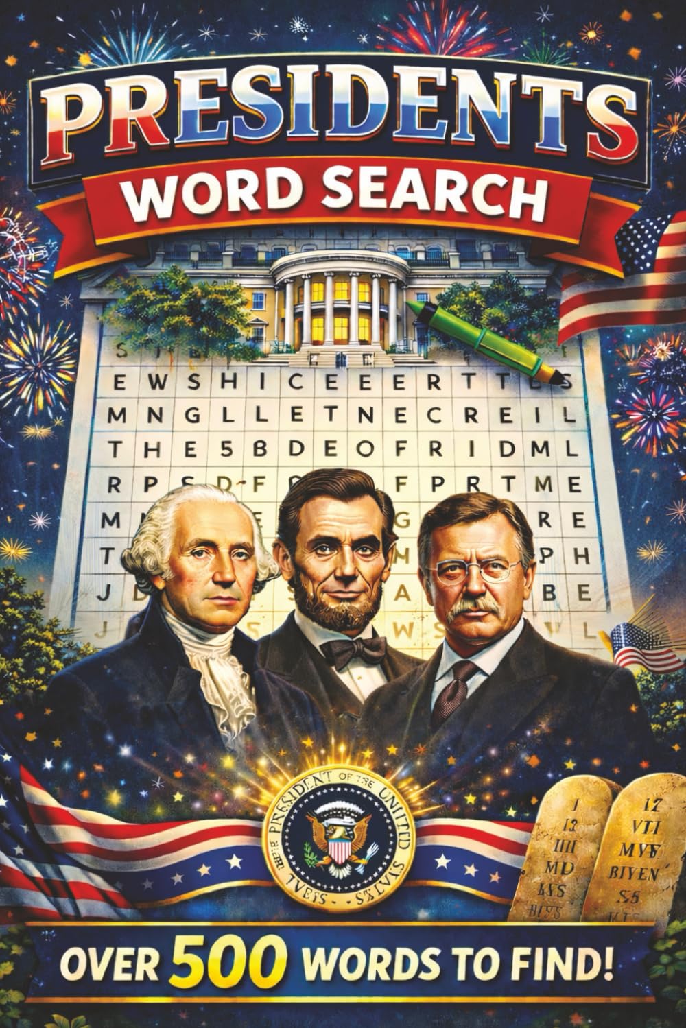 Presidents Word Search: Word search puzzle