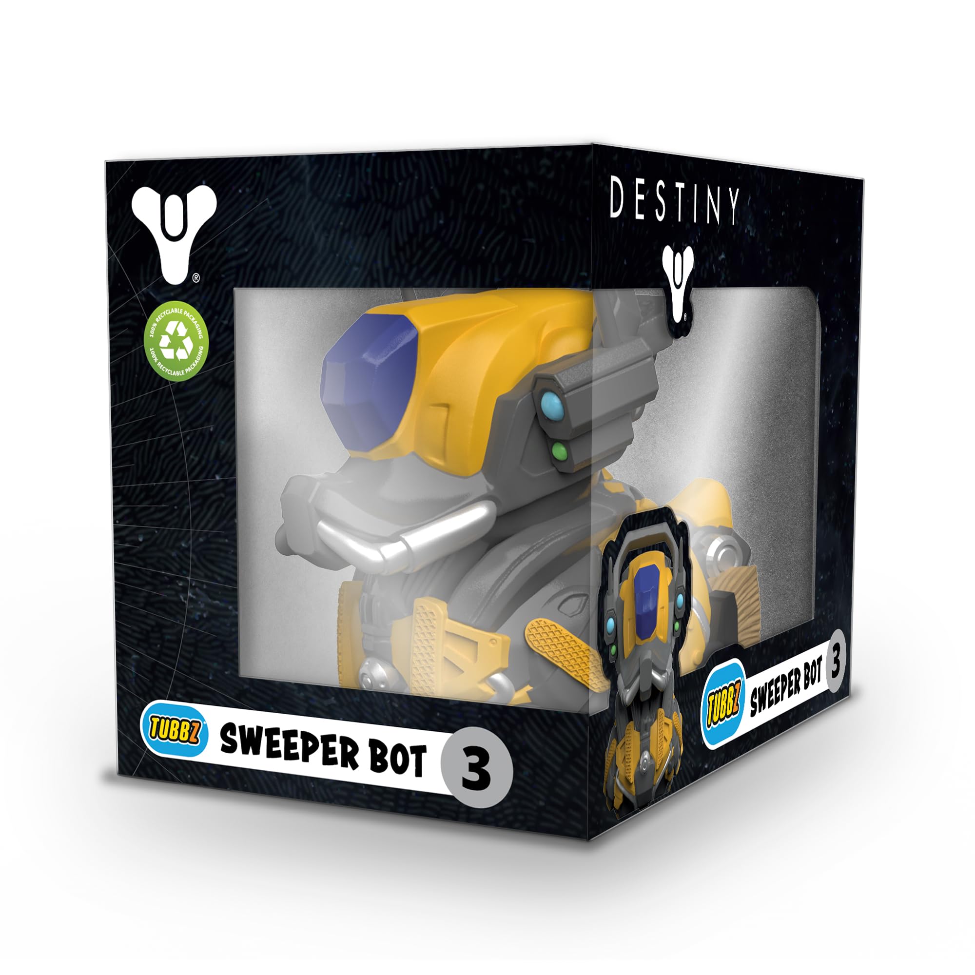 TUBBZ Boxed Edition Sweeper Bot Collectible Vinyl Rubber Duck Figure - Official Destiny 2 Merchandise - PC & Video Games - Image 2