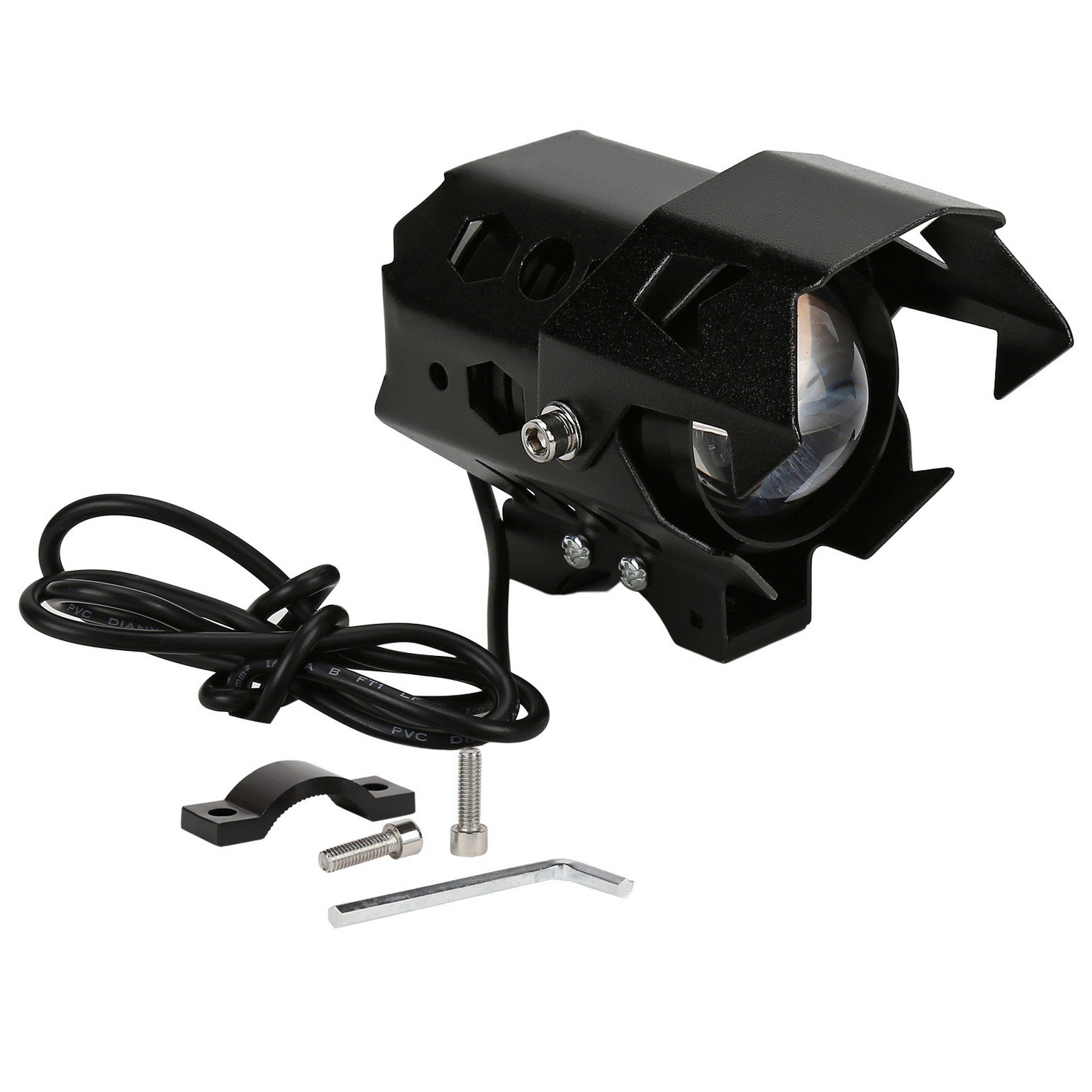 Autofy U9 Universal Projector Fog Light for All Bikes (Black)