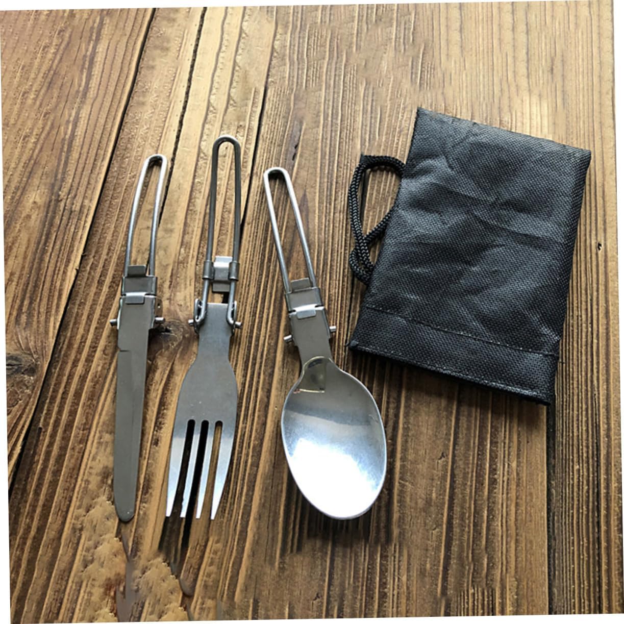 Toddmomy 1Set Person Portable Camping Cookware Lightweight Outdoor Cooking Kit for Hiking Picnics Includes Essential Camping Pans Pots Easy to Store Carry