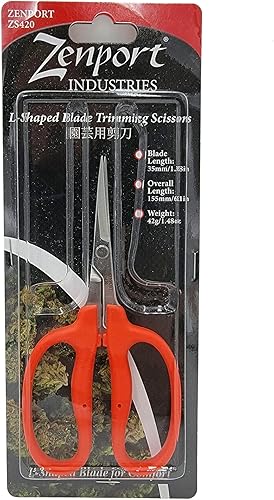 Miniatura 4 de Zenport Industries ZS420-10PK Zenport Zs420 - Tijeras curvadas Masamasa, caja de 10 unidades, color natural