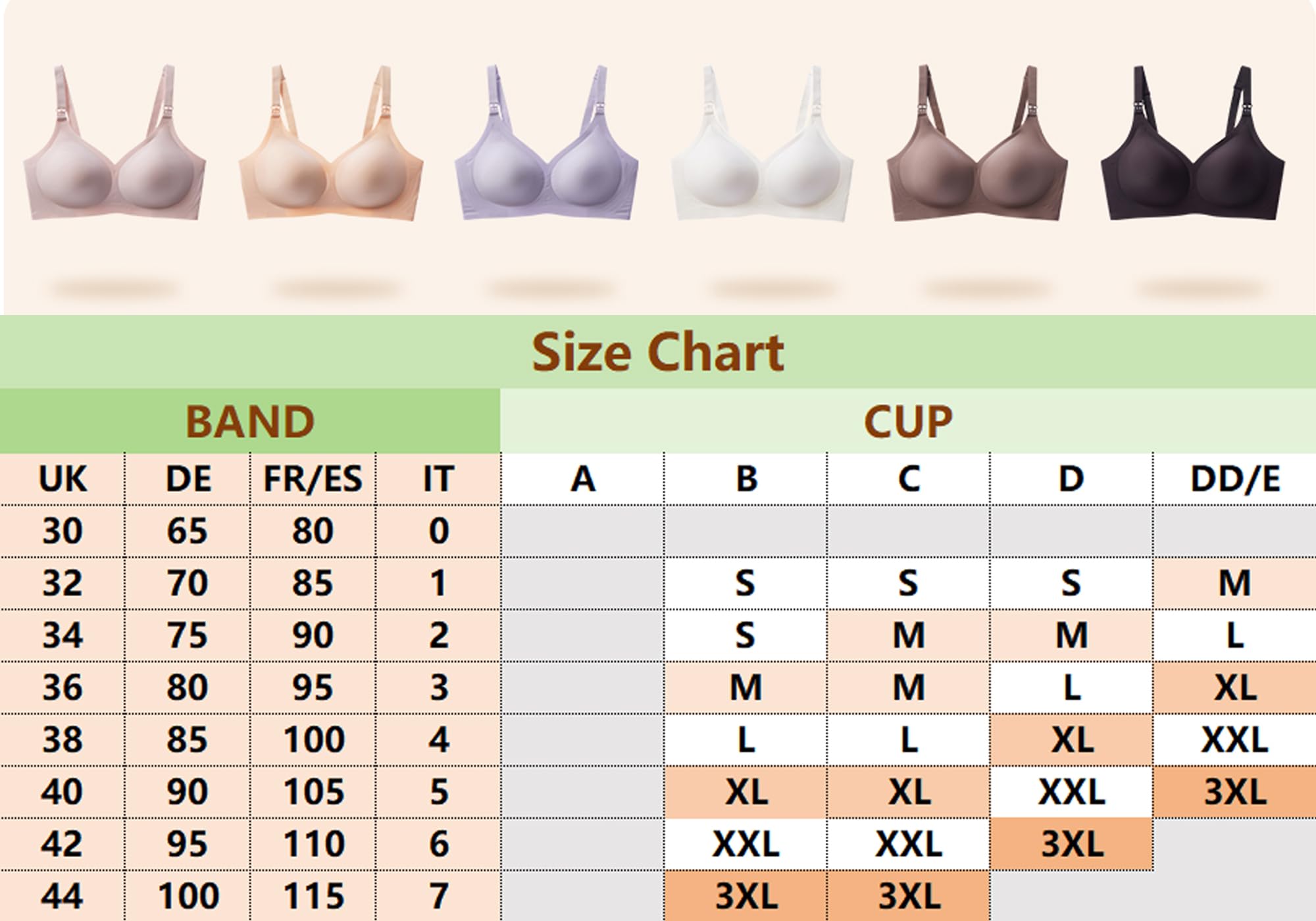 Reggiseno per Gravidanza Senza Cuciture, Reggiseno per Allattamento al Seno, Ultra Morbido Senza Ferretto