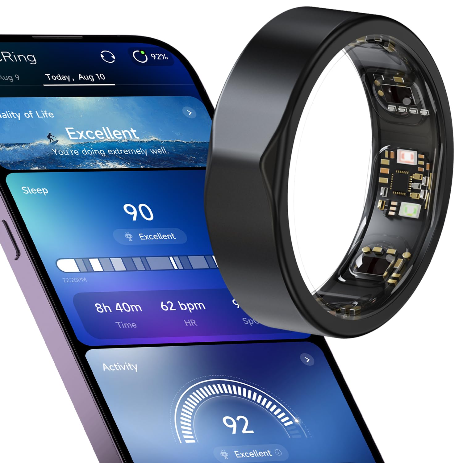 Locker.Ink | 16 AI Wearable Smart Rings Perfect for Valentine's Day 2026 DIIKEN JCRing Gen4