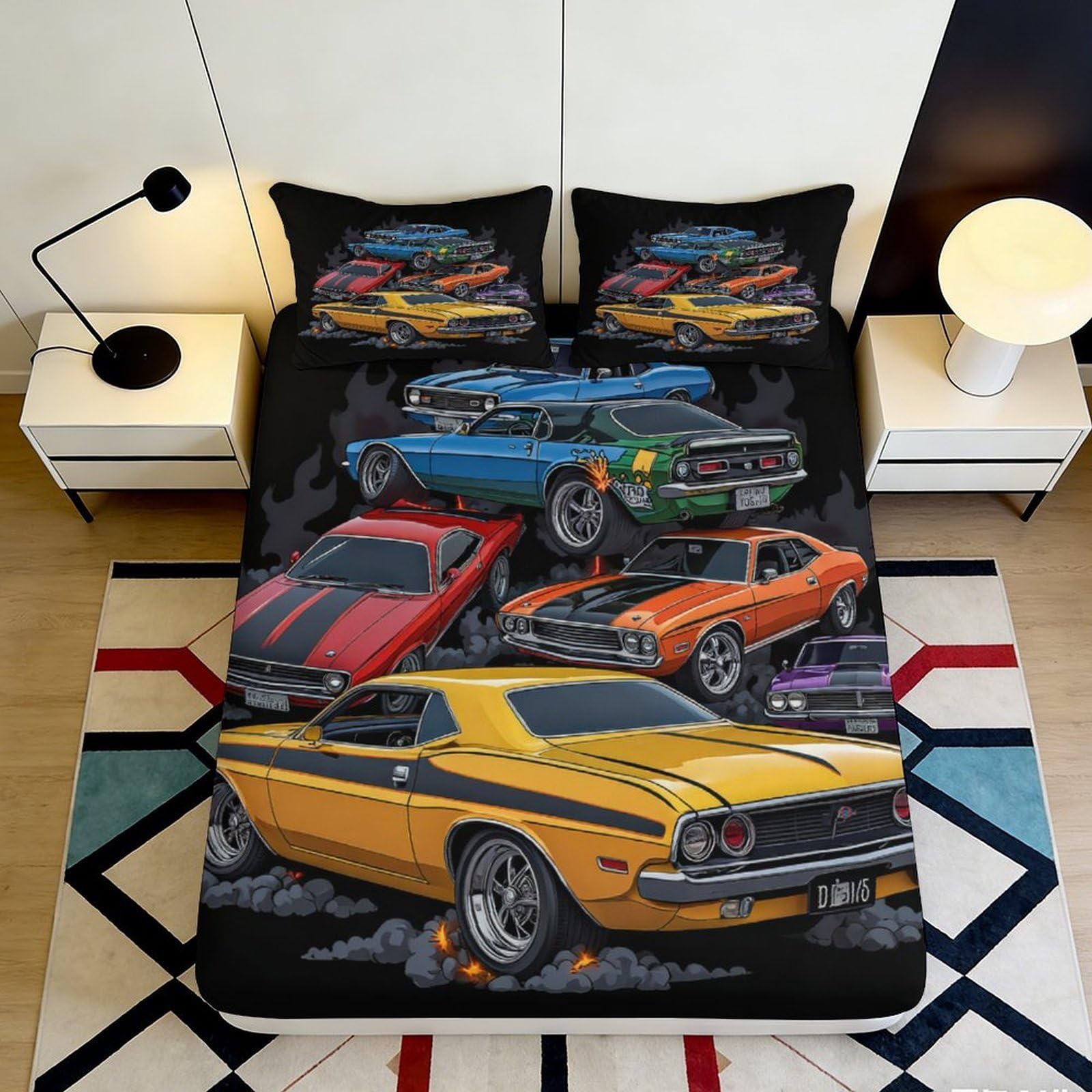 3D Printed Egyptian Goddess Design Fitted Sheet Microfiber Deep Pocket Non-Slip Egyptian Theme Mattress Fitted Cover Bedroom Bedding for Adults Teens 140x200x25cm