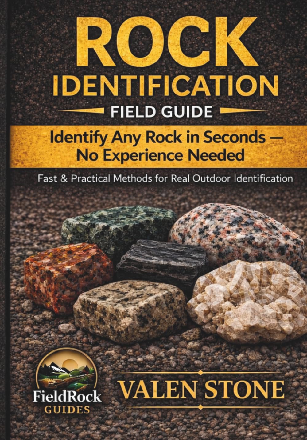ROCK IDENTIFICATION FIELD GUIDE: Recognize Rocks Quickly While Hiking A Practical Outdoor Geology Handbook for Hikers, Students and Nature Enthusiasts