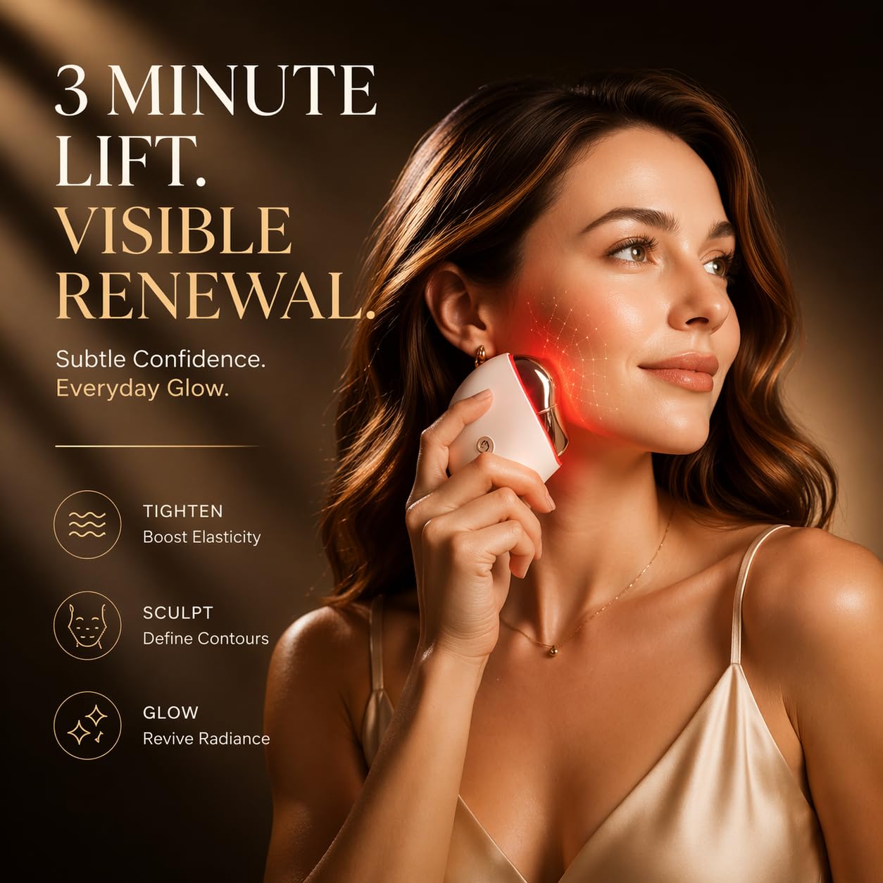 AVORLA LED Gua Sha Facial Tool with Heat and Microcurrent, Skin Toning Device, Skin Light Therapy Anti-Aging/Anti-Wrinkles,face Lift, Eye/face Puffiness, Skin Firm