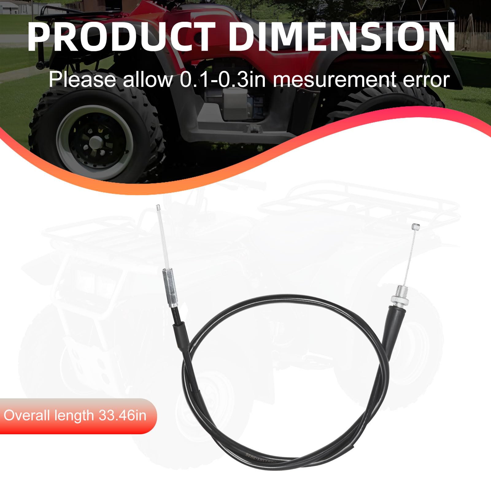 Amazon.com: Throttle Cable Compatible with Yamaha Warrior 350