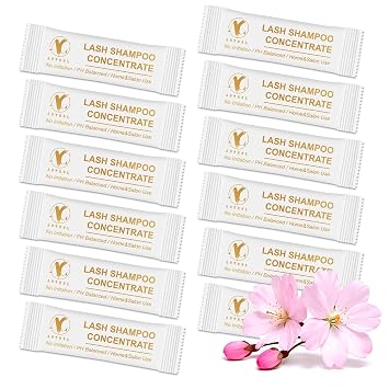 ACTROL Cherry Blooms Lash Shampoo Concentrate 12 Packs Makes 12 Bottles