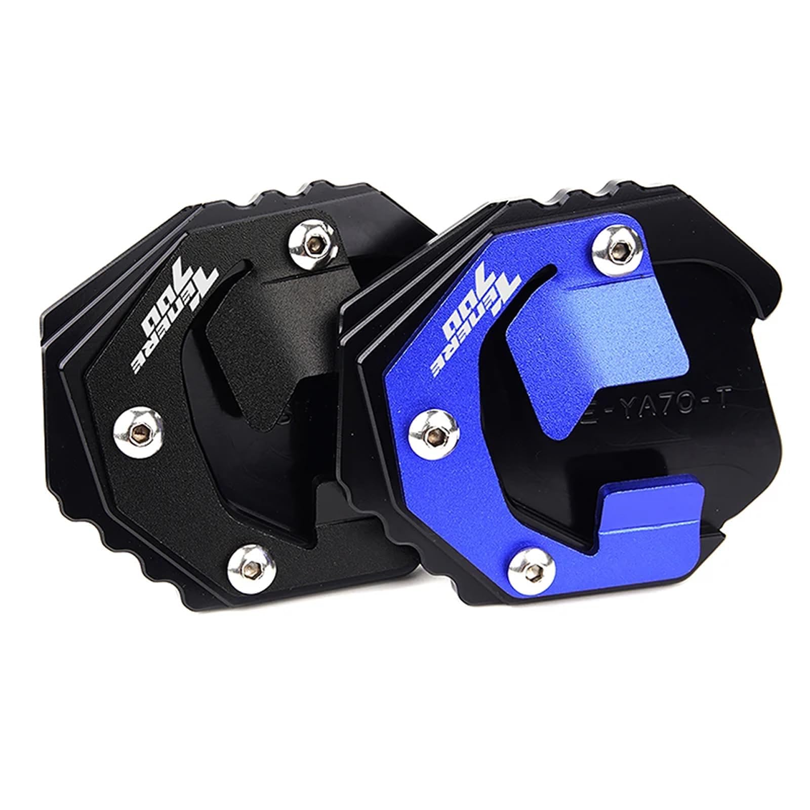 Piastra Supporto Laterale Estensione Cavalletto Moto per yamaha tenere 700 2022 2023 Tenere700 XTZ 700 T700 2019 2020 2021 Accessori (Blu)