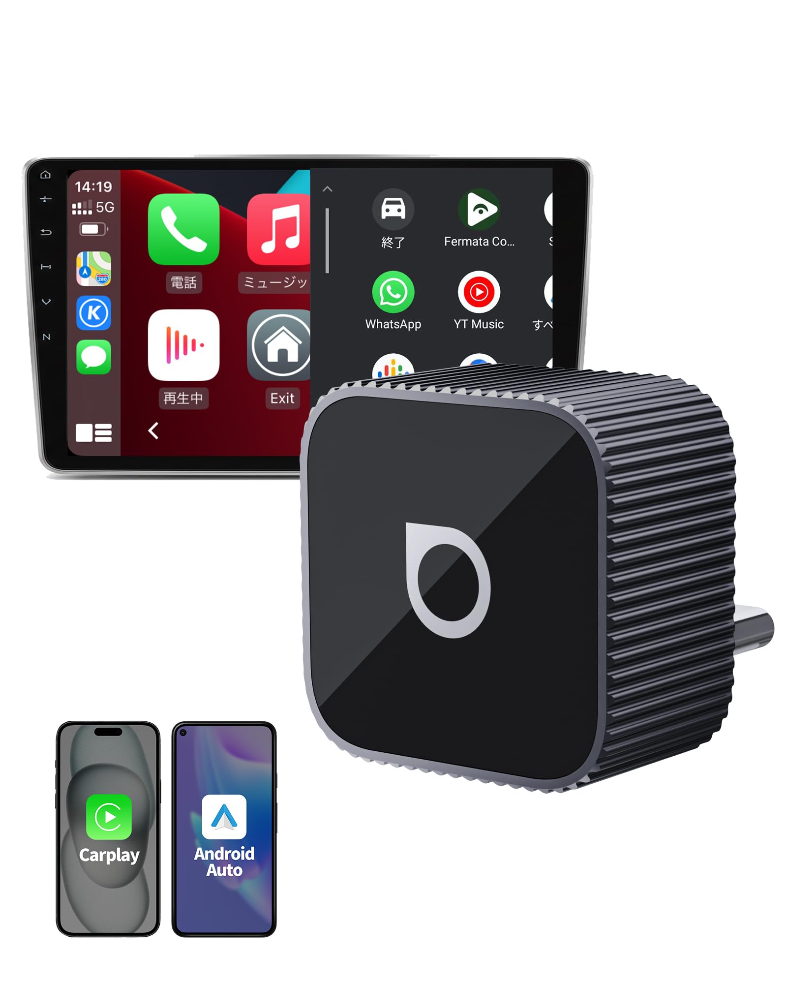 Amazon.co.jp: 【公式】オットキャスト MINI Slim Type-C Ottocast