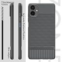 Pikkme Back Cover for Samsung Galaxy A06 Camera Protection 3D Hexa Cube Design Silicone Protective Bumper Case (Grey) gallery image
