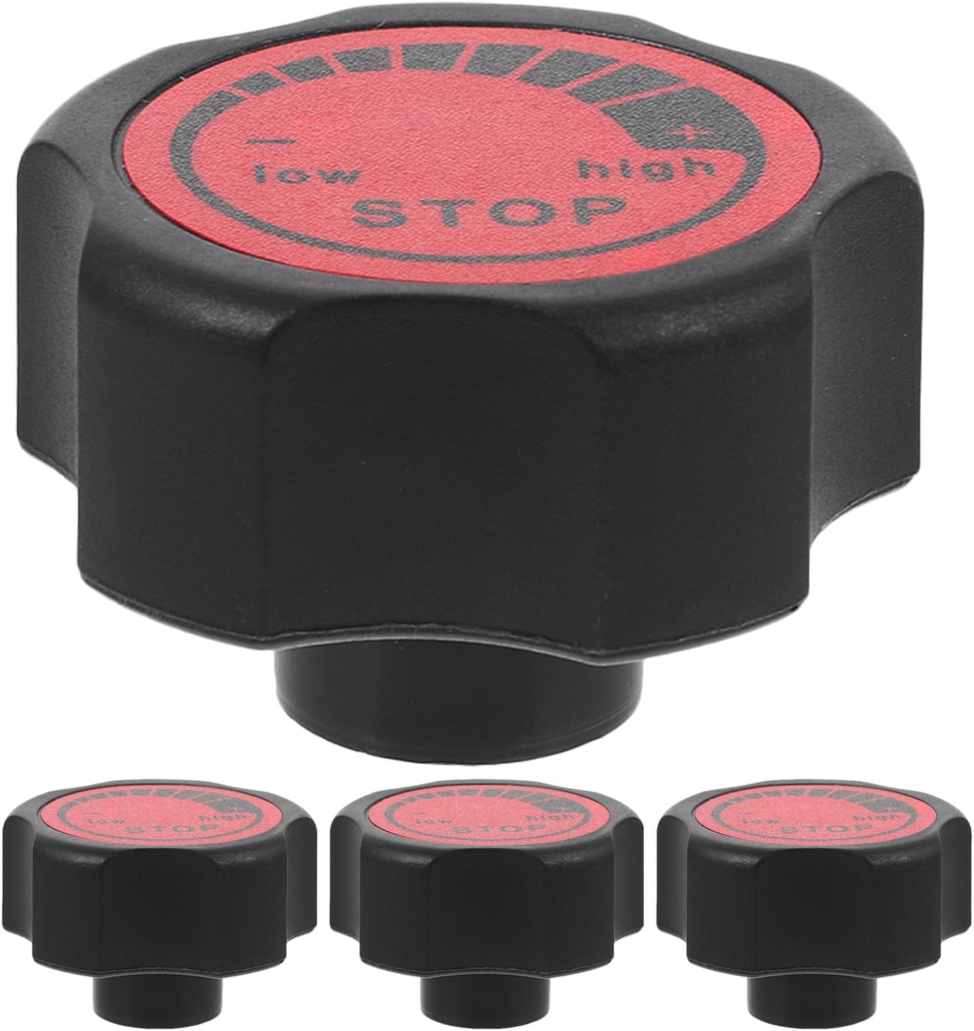 SUPVOX 4pcs Fitness Equipment Spring Knob Pop Pin M8 Plum Pull Pin Knob Suitable for Exercise Bike and Fitness Equipment