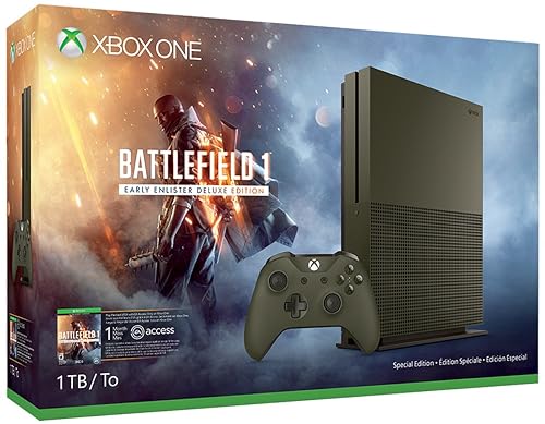Miniatura 2 de Xbox One S 1TB Console Battlefield 1 Special Edition Bundle Discontinued