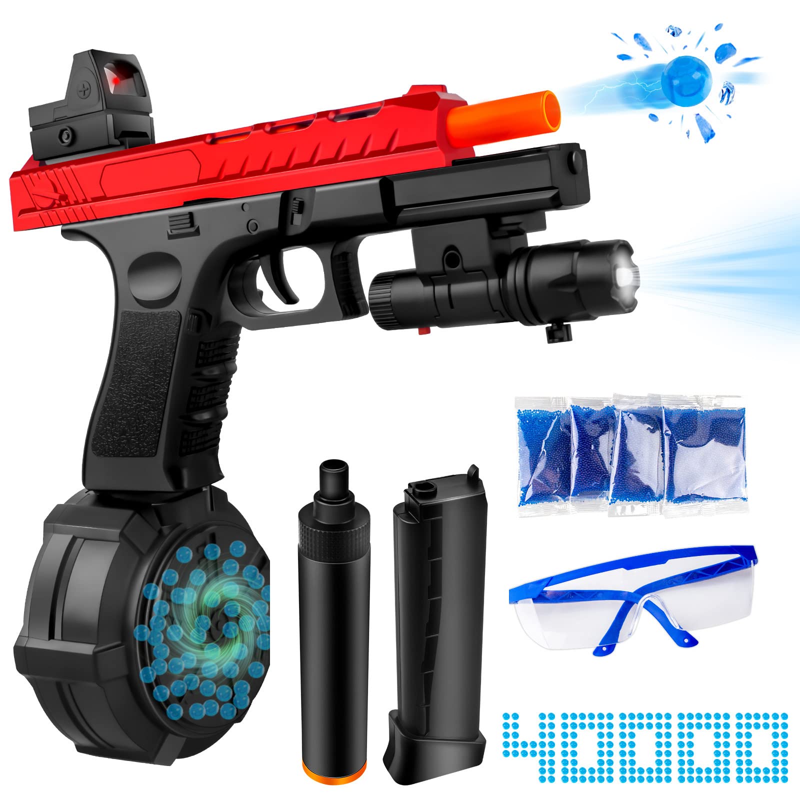 Buy JMX2 Pro Gel Splatter Cool Ball Blaster Pistol with Drum and