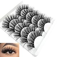 Vista 15 de outopen Pestañas postizas de visón 3D, pestañas postizas naturales y finas, 0.59 pulgadas, pestañas largas y esponjosas, herramientas de maquillaje
