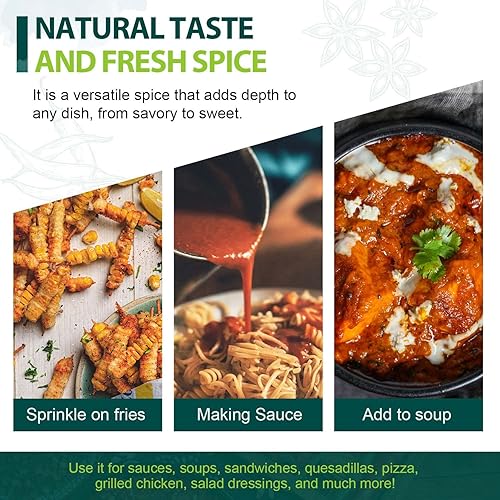 Vista 16 de Soeos Polvo de chile Sichuan prémium de 8 onzas (7.97 oz), todo natural, polvo de chile asiático, sabroso chile rojo picante en polvo de chiles