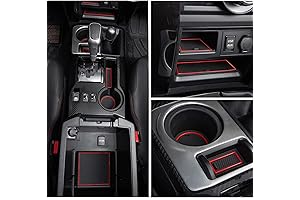 JDMCAR Compatible with Toyota 4Runner Accessories 2010-2024 Premium Cup Holder, Console, and...