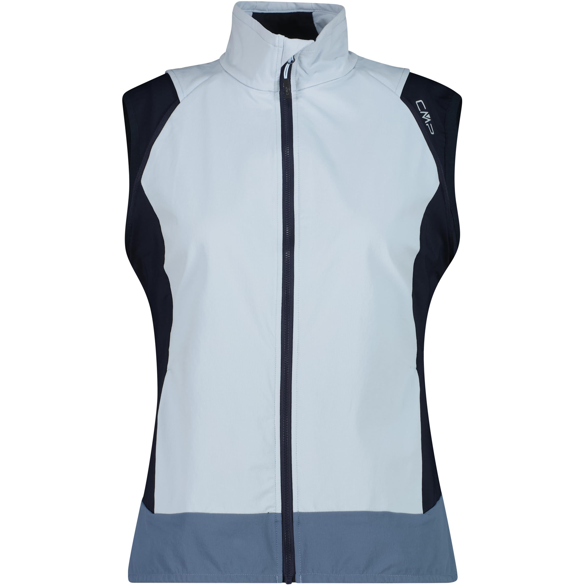 CMP Woman Jacket HYBRID with Detachable Sleeves Sky Blue