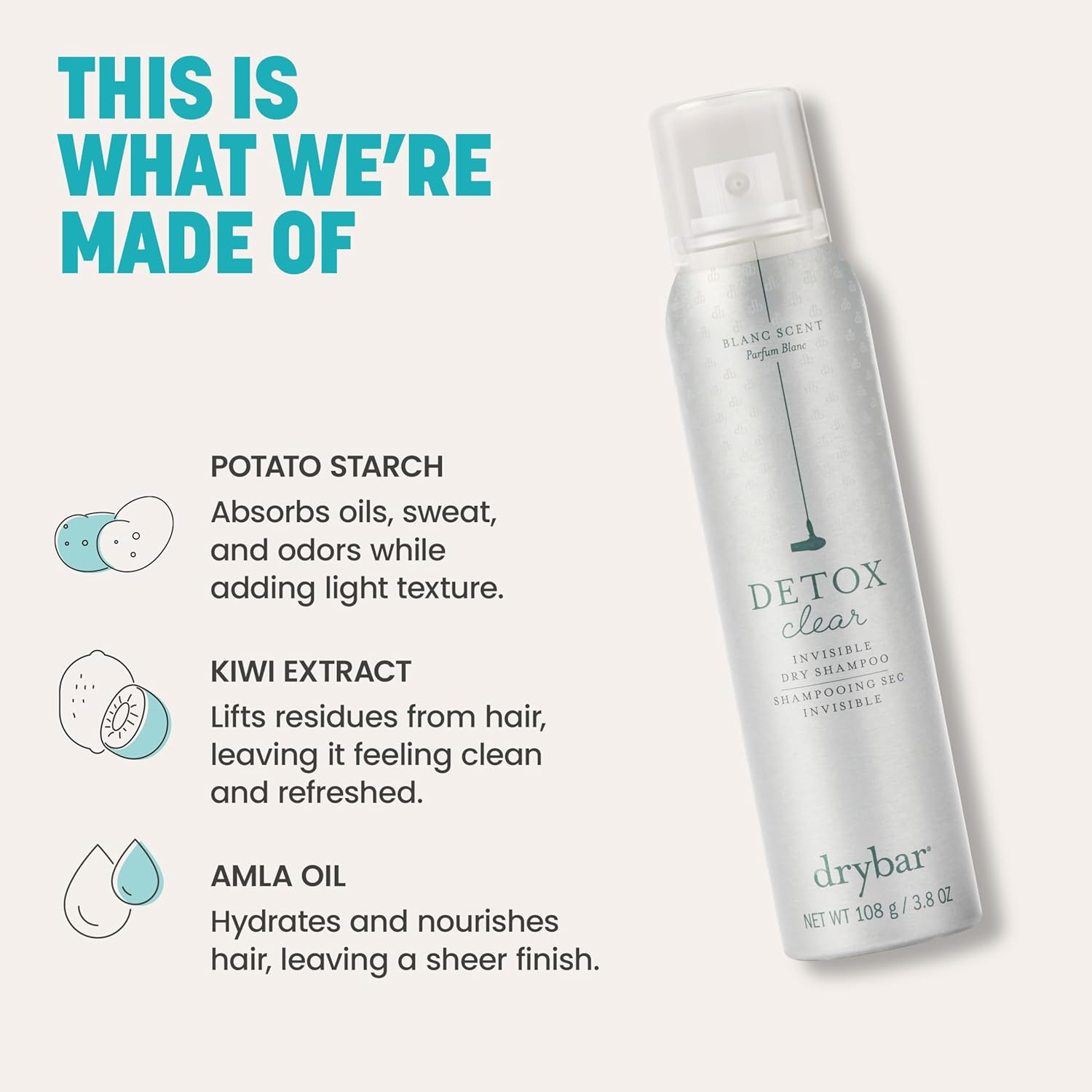 Drybar Detox Dry Shampoo’s | No Wash, No Worries (3.8 oz) - Image 4