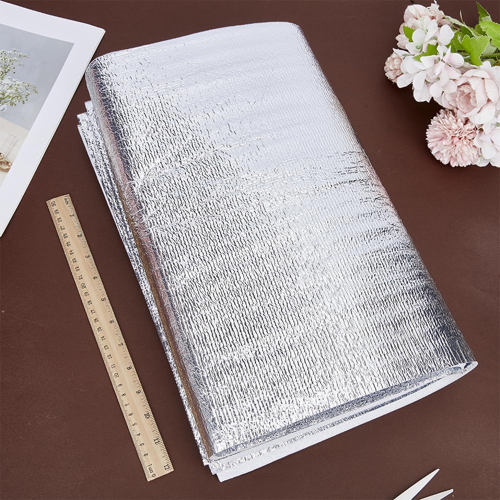 GORGECRAFT 2Pcs 4m Heat Resistant Batting Insulating Thermal Lining Batting