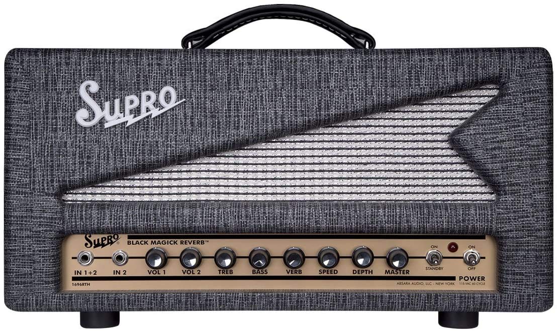 Amazon.com: Supro 1696RTH Black Magick Reverb 25-watt Class A Tube
