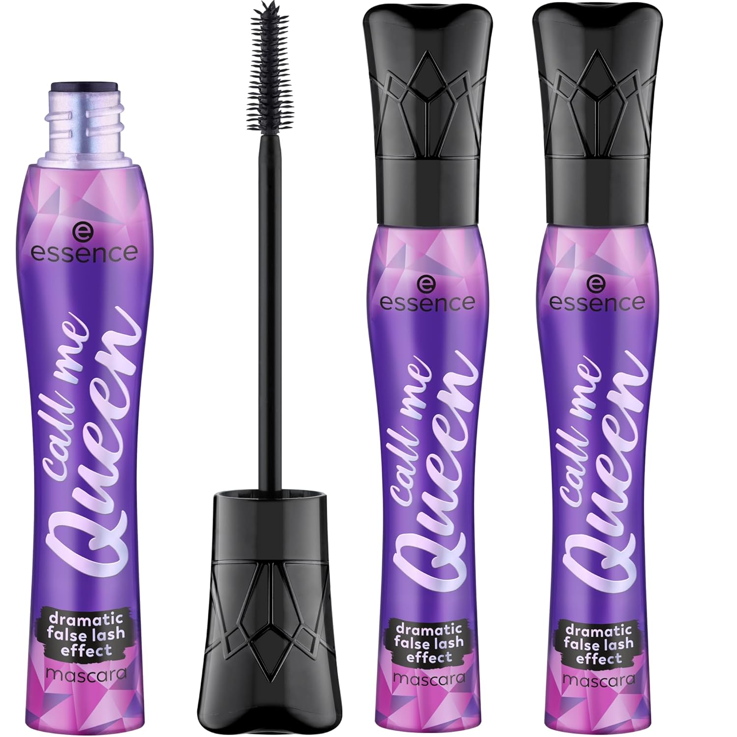 essence | Call Me Queen Dramatic False Lash Effect Mascara (3 Pack) | Bold Volume & Length | Vegan & Cruelty Free