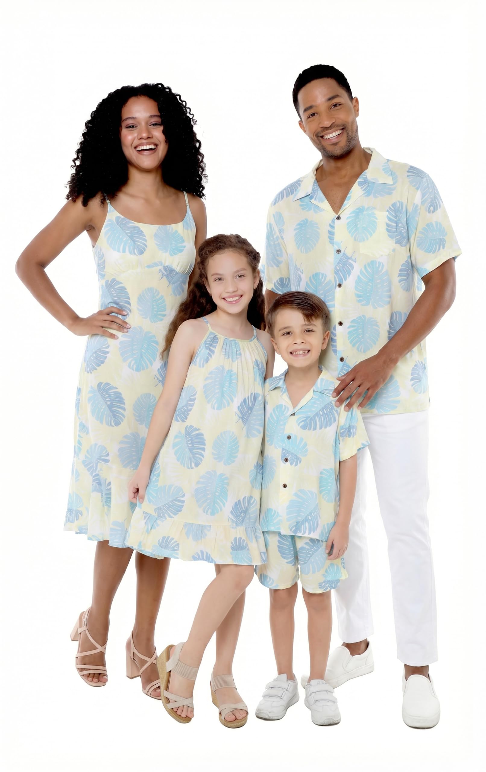 Hawaii Hangover Family Matching Hawaiian Clothes, Pacific Palm Cream