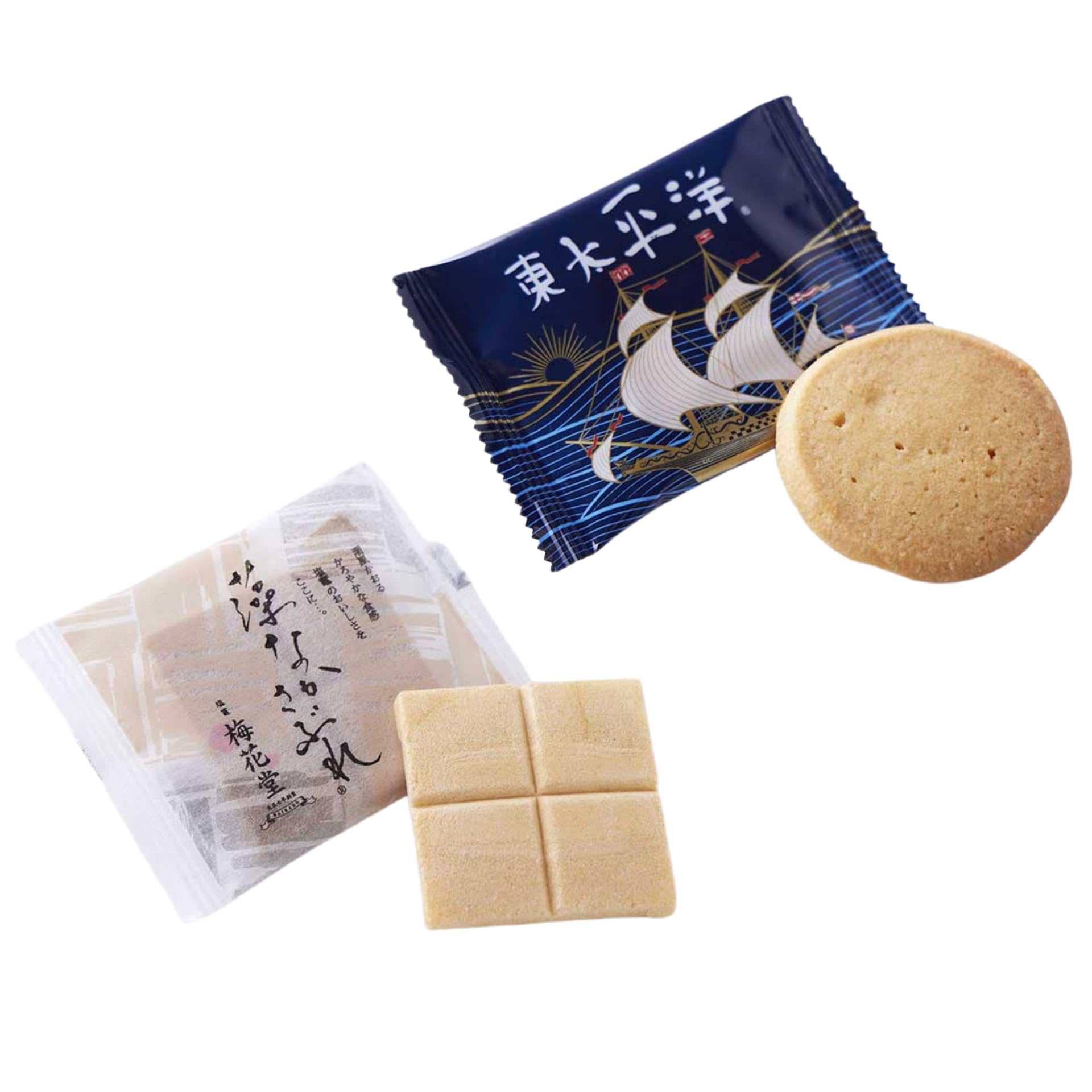 Amazon | 宮城の銘菓 塩釜 梅花堂 藻なかさぶれ 東太平洋 セット