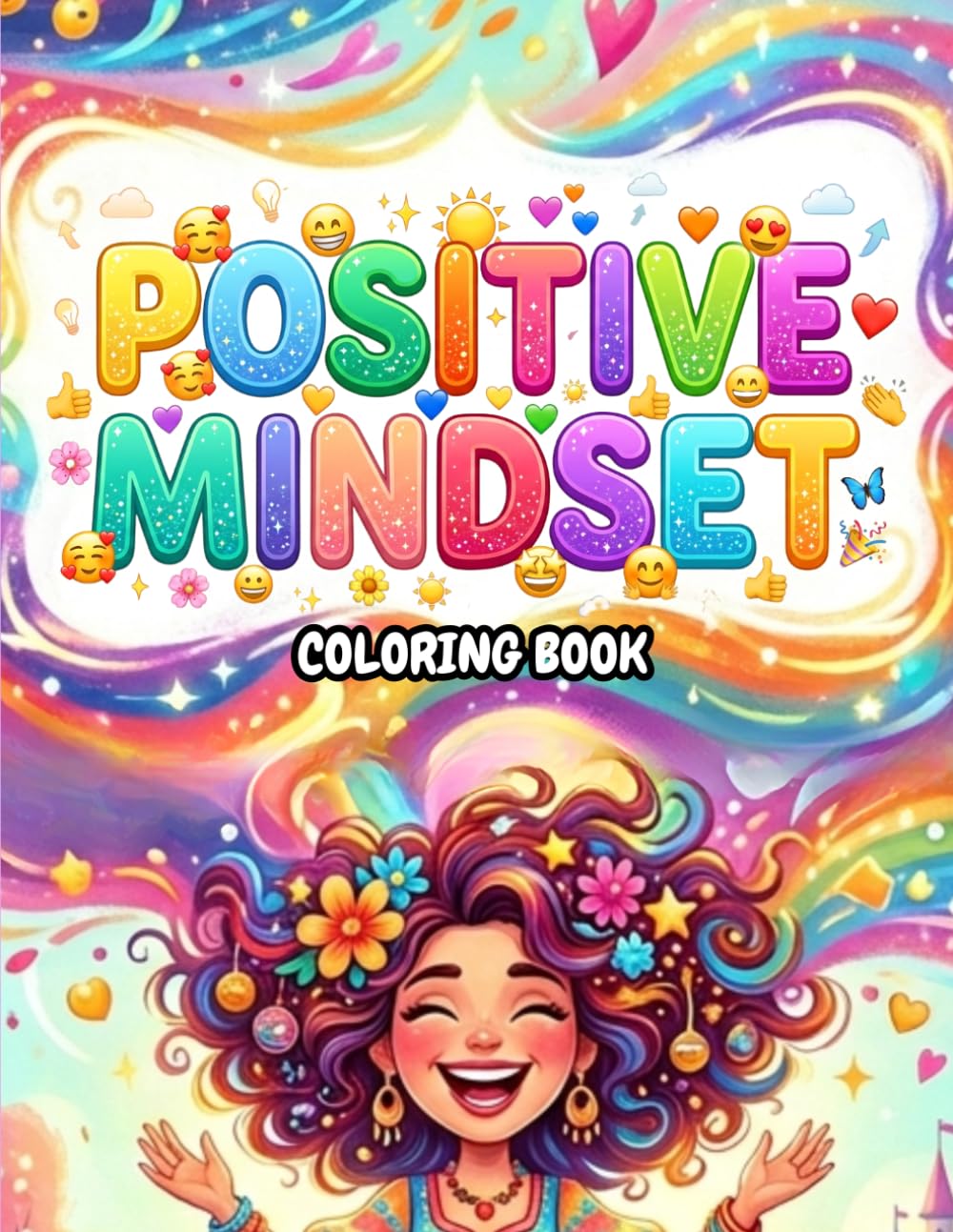 Positive Mindset Coloring Book: Positive Affirmations to Color and Meditate