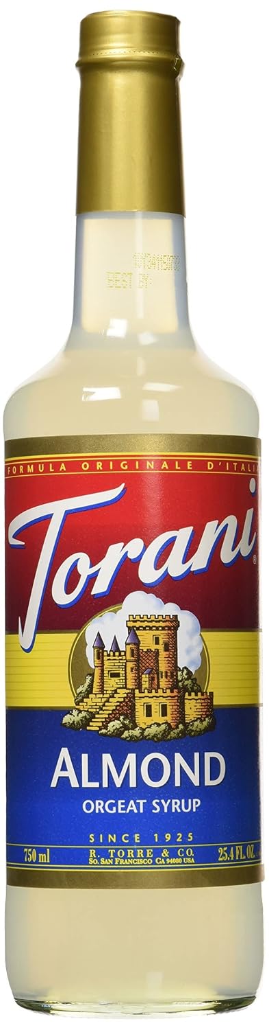 Torani Almond Orgeat Syrup, 25.4 Ounce