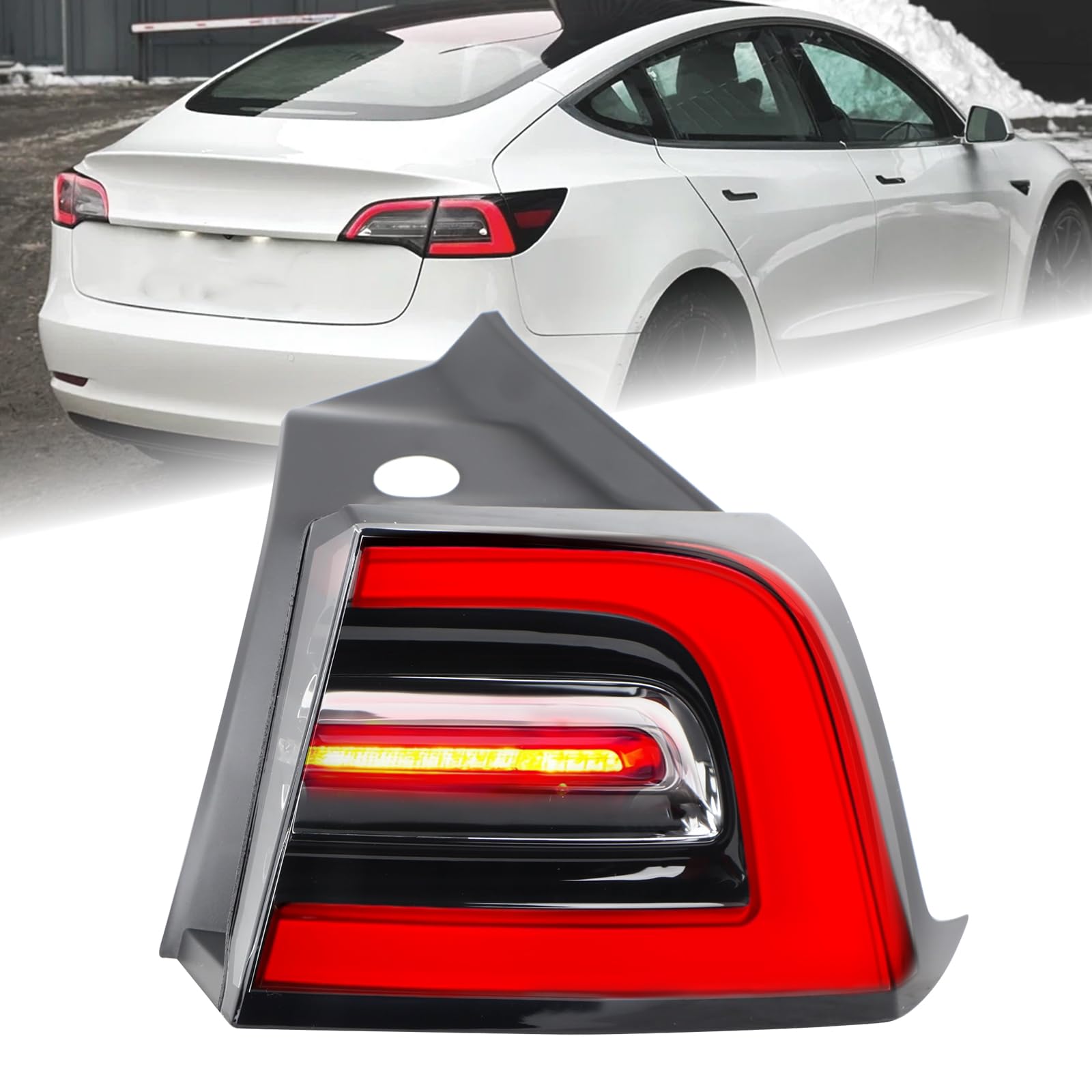 Photo 1 of KAMDKI Tail Light Assembly for Tesla Model 3/Y (2021-2023)