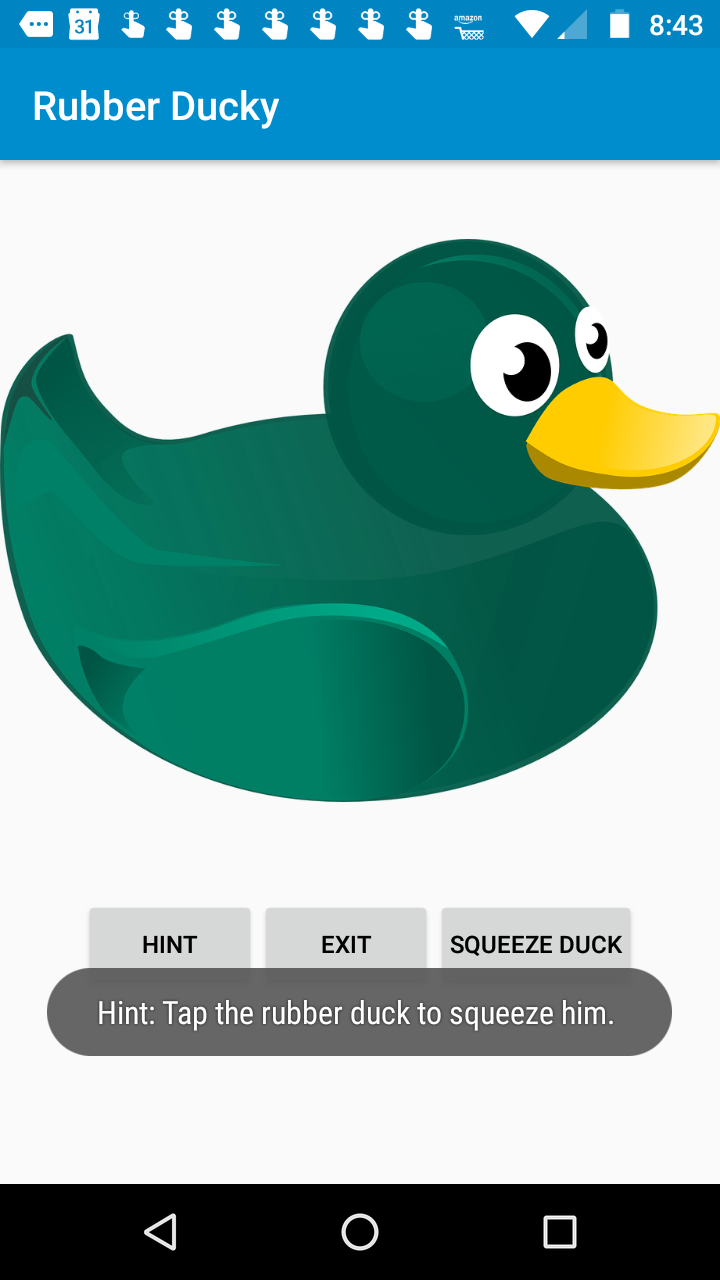 Rubber Ducky App on Amazon Appstore