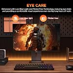 KOORUI Moniteur de jeu QD-OLED de 32 po, 4K UHD 3840x2160P 240Hz, 0.03ms avec AdaptiveSync, HDR400, DCI-P3 99%, Écran mince, PIP/PBP, 90W Type-C, HDMI 2.1, DP 1.4, USB-C 3.1, S3241XO