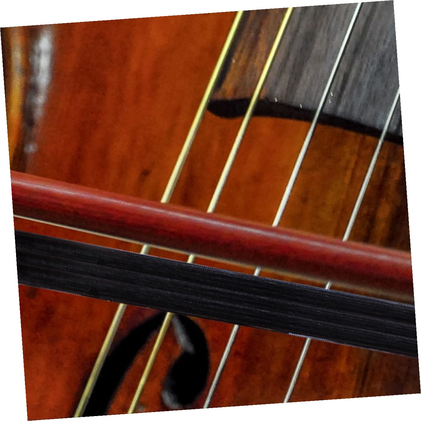 4 Pz Coda Di Cavallo Con Fiocco Di Violoncello Sostituzione Dei Dell'arco Del Violoncello Accessori Per Violoncello Creativo Crine Di Cavallo Per Violoncello Bowsette BESTonZON